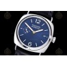 PAM01293 Radiomir Quaranta 40mm SS/LE Blue/Stk TTF A7750