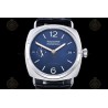 PAM01293 Radiomir Quaranta 40mm SS/LE Blue/Stk TTF A7750