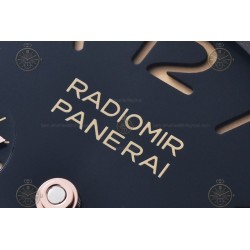 PAM01294 Radiomir 40mm SS/LE Black/Stk TTF A7750