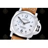 PAM01499 Luminor 1950 3 Days SS/LE White/Num TTF A7750