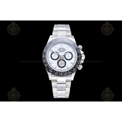 Daytona 116500 904L SS/Cer White/Stk N6F DD4801