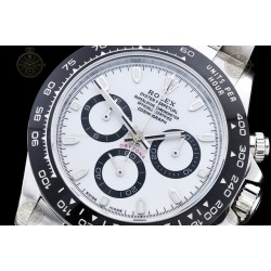 Daytona 116500 904L SS/Cer White/Stk N6F DD4801