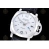 PAM01367 Luminor Quaranta BiTempo 40mm SS/LE White/Stk VSF P900