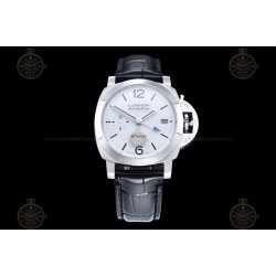 PAM01367 Luminor Quaranta BiTempo 40mm SS/LE White/Stk VSF P900