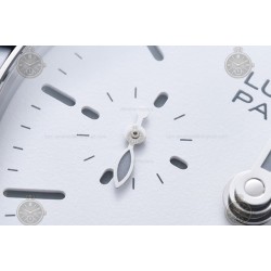 PAM01367 Luminor Quaranta BiTempo 40mm SS/LE White/Stk VSF P900