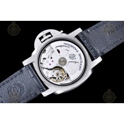 PAM01367 Luminor Quaranta BiTempo 40mm SS/LE White/Stk VSF P900