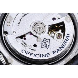 PAM01367 Luminor Quaranta BiTempo 40mm SS/LE White/Stk VSF P900