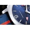 PAM01404 Luminor Quaranta BiTempo Luna Rossa 40mm SS/NY Blue/Stk VSF P900