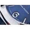 PAM01404 Luminor Quaranta BiTempo Luna Rossa 40mm SS/NY Blue/Stk VSF P900