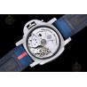 PAM01404 Luminor Quaranta BiTempo Luna Rossa 40mm SS/NY Blue/Stk VSF P900