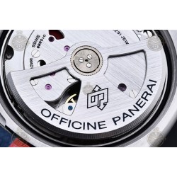 PAM01404 Luminor Quaranta BiTempo Luna Rossa 40mm SS/NY Blue/Stk VSF P900