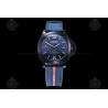 PAM01408 Luminor Quaranta BiTempo Luna Rossa 40mm DLC/NY Blue/Stk VSF P900