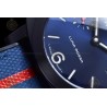 PAM01408 Luminor Quaranta BiTempo Luna Rossa 40mm DLC/NY Blue/Stk VSF P900