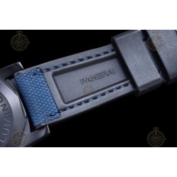 PAM01408 Luminor Quaranta BiTempo Luna Rossa 40mm DLC/NY Blue/Stk VSF P900