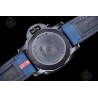 PAM01408 Luminor Quaranta BiTempo Luna Rossa 40mm DLC/NY Blue/Stk VSF P900