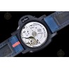 PAM01408 Luminor Quaranta BiTempo Luna Rossa 40mm DLC/NY Blue/Stk VSF P900