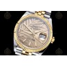 Datejust 36mm 904L YG/SS/Flt/Jub Palm Motiff/Stk VSF VS3235