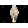 Datejust 36mm 904L YG/SS/Flt/Jub Palm Motiff/Stk VSF VS3235