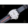 PAM01381 Luminor Due 42mm SS/NY White/Stk VSF P900