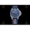 PAM01507 Submersible GMT Luna Rossa 42mm TI/NY Blue/Dot VSF P900