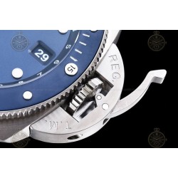 PAM01507 Submersible GMT Luna Rossa 42mm TI/NY Blue/Dot VSF P900