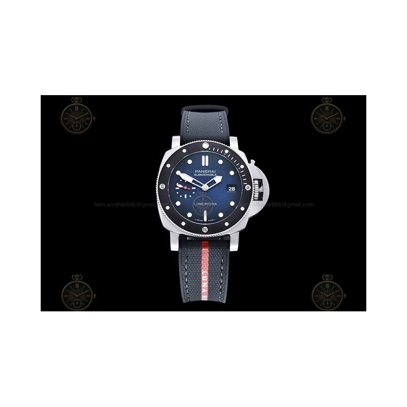 PAM01565 Submersible Luna Rossa SS/NY Blue/Dot VSF P900