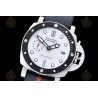 PAM01579 Submersible Luna Rossa SS/NY White/Dot VSF P900