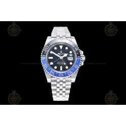 GMT-Master II 116710BLNR 904L SS/Jub Black/Dot Noob VR3186