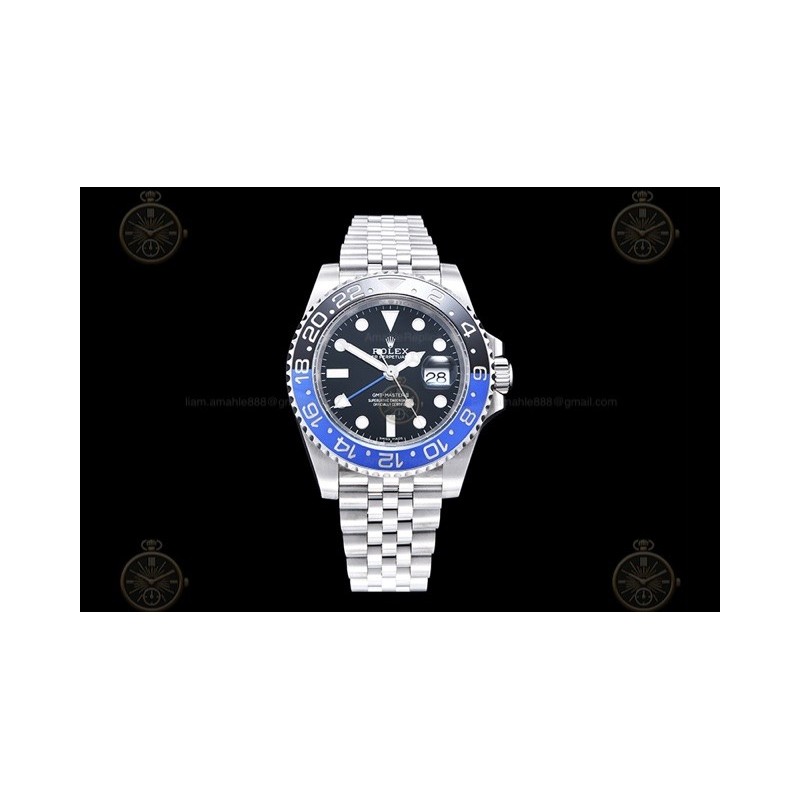 GMT-Master II 116710BLNR 904L SS/Jub Black/Dot Noob VR3186