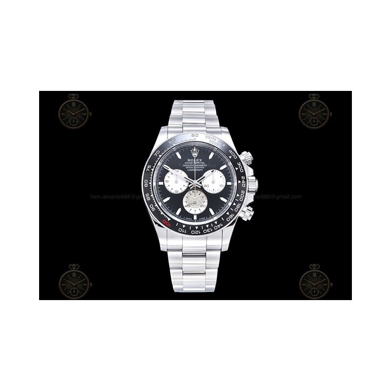 Daytona 126529LN SS Leman Black/White/Stk EWE A4131