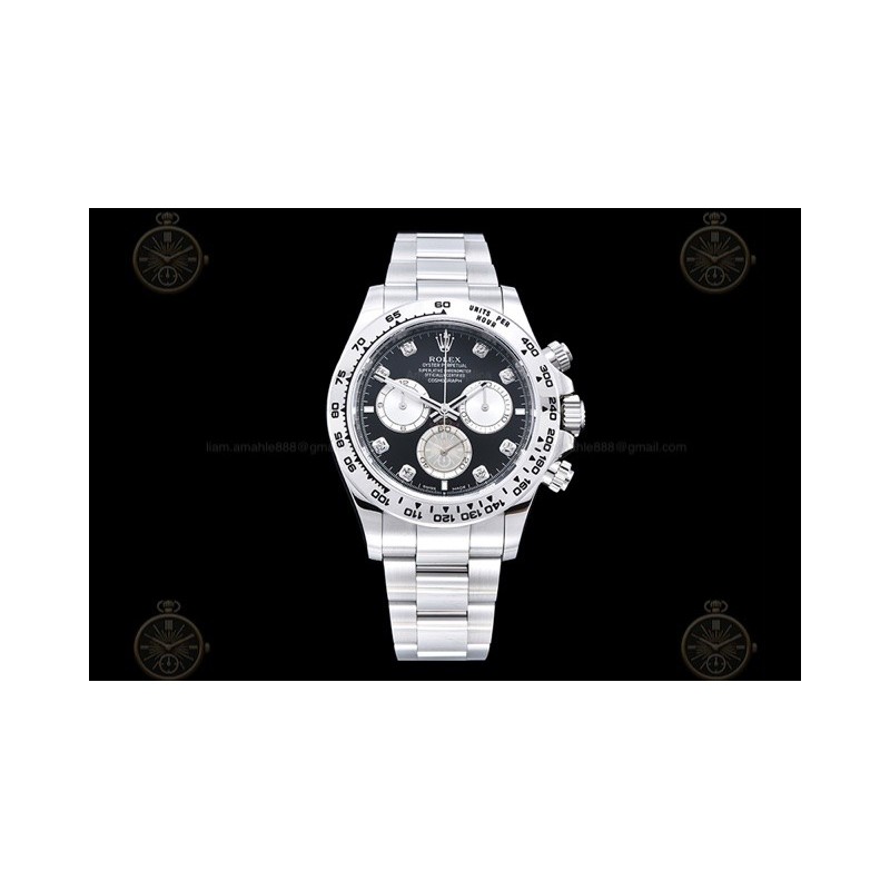 Daytona 126509 SS Black/Silver/Dia EWE A4131