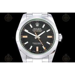 Milgauss 116400GV 904L SS Black/Stk VSF VS3131