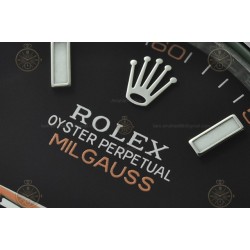 Milgauss 116400GV 904L SS Black/Stk VSF VS3131