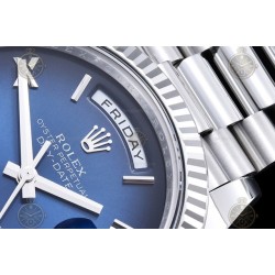 Day-Date 40mm 904L Wtd WG/Flt/Pres Blue Ombre/Rmn/Stk THB VR3255