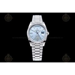 Day-Date 40mm 904L Wtd WG/Flt/Pres Ice Blue/B.Dia THB VR3255