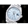 Day-Date 40mm 904L Wtd WG/Flt/Pres Ice Blue/B.Dia THB VR3255