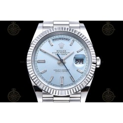 Day-Date 40mm 904L Wtd WG/Flt/Pres Ice Blue/B.Dia THB VR3255