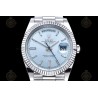 Day-Date 40mm 904L Wtd WG/Flt/Pres Ice Blue/B.Dia THB VR3255