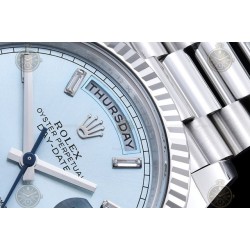 Day-Date 40mm 904L Wtd WG/Flt/Pres Ice Blue/B.Dia THB VR3255