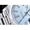 Day-Date 40mm 904L Wtd WG/Flt/Pres Ice Blue/B.Dia THB VR3255