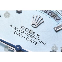 Day-Date 40mm 904L Wtd WG/Flt/Pres Ice Blue/B.Dia THB VR3255