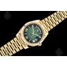 Day-Date 40mm 904L Wtd YG/Flt/Pres Ombre Green/Rmn/Stk THB VR3255