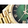 Day-Date 40mm 904L Wtd YG/Flt/Pres Ombre Green/Rmn/Stk THB VR3255