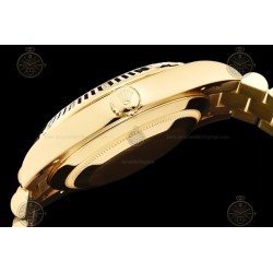 Day-Date 40mm 904L Wtd YG/Flt/Pres Gold/Stk THB VR3255