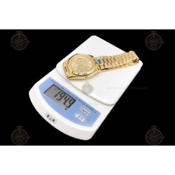 Day-Date 40mm 904L Wtd YG/Flt/Pres Gold/Stk THB VR3255